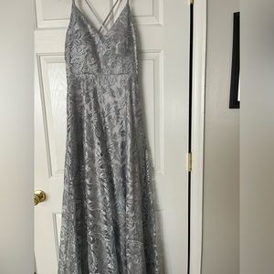 Light Blue Macy’s Prom Dress